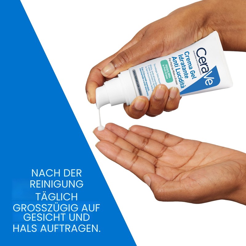 CeraVe Gel-Crema Hidratante Oil Control, Para Piel Mixta a Grasa,