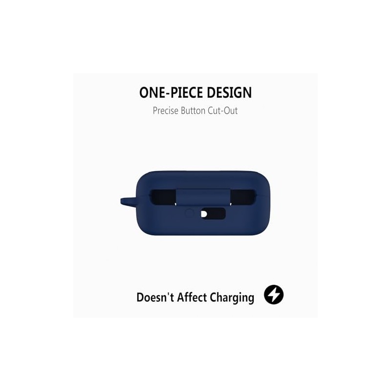 Geiomoo Silicone Case for Sony WF-C510, Soft Flexible Scratch Resistant