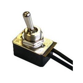 Electroswitch Toggle Switch, Spst, 10A, 125-6600