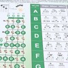 Banjo Chord Chart - Coated Paper, Beginner Finger Practice -