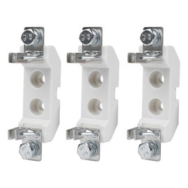 DEWIN NH Fuse Holder, Pack of 3 Fuse Bases, Ceramic, Single Pole Fuse Holder, NT00, 160A, 660V for NH Fuse