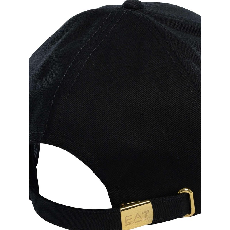 EA7 Emporio Armani Core ID Baseball Cap Black/Gold