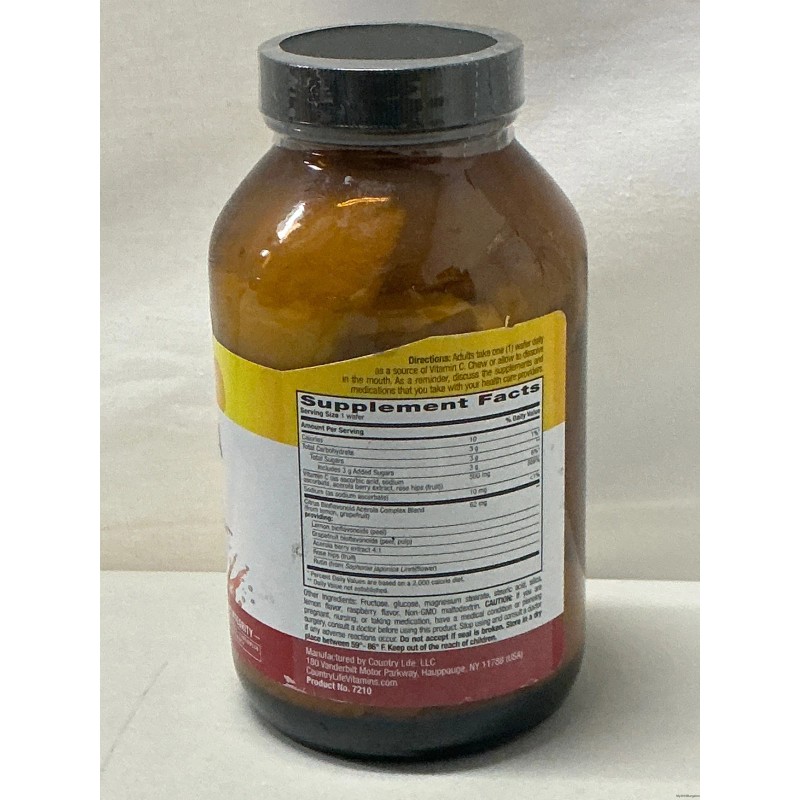 Country Life Chewable Acerola C