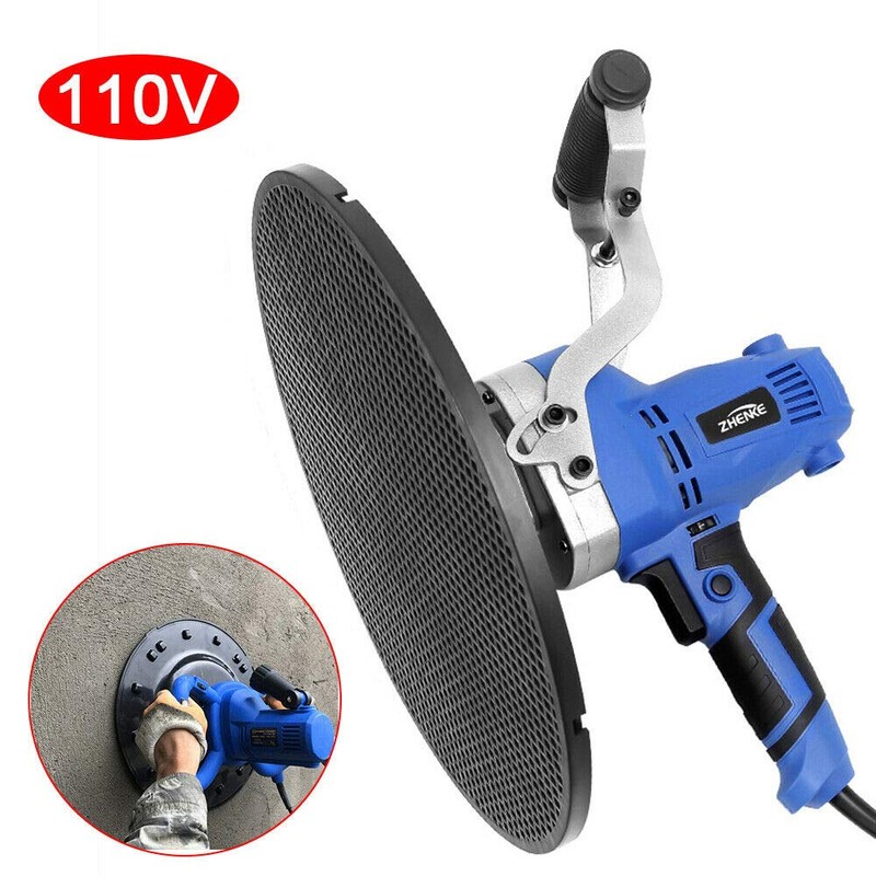 Concrete Cement Mortar Trowel 110V 850W Adjustable Speed Wall Smoothing