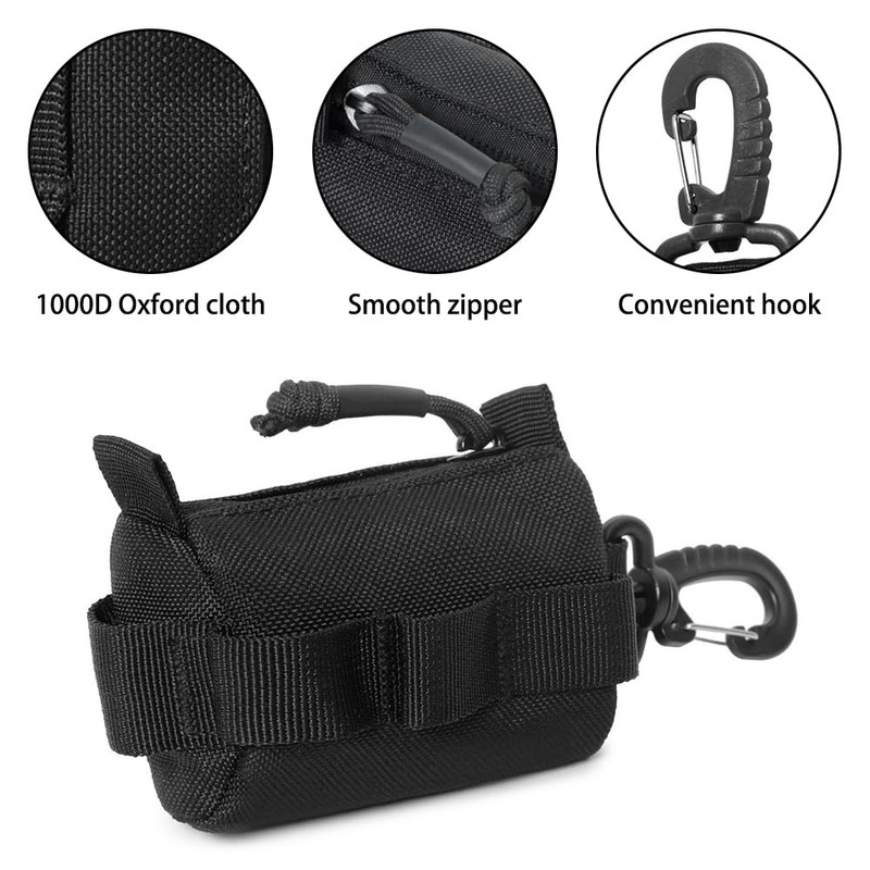 Utility EDC Bag, Tactical Keyring Purse, Molle Bag, Compact Accessories
