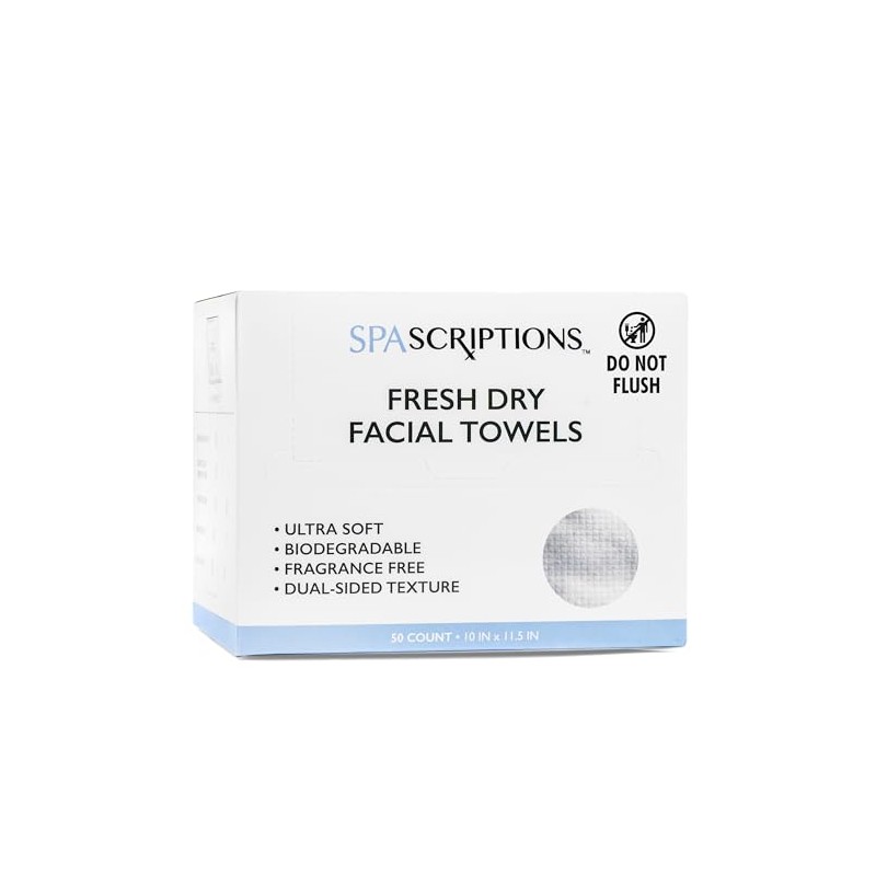 Spascriptions Fresh Dry Facial Towels
