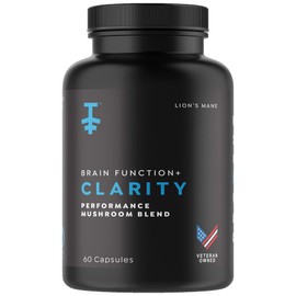 Clarity Organic - Complejo de hongos melena de león - 60 cápsulas  Protekt                                                                            