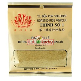 ROASTED RICE POWDER TL BON CON VOI CORP Size : 3 OZ. 3 BAGS