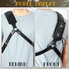 Medieval Leather Back Sword Frog Adjustable Sword Holster Renaissance Sword