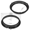tomzz Audio 2815-010 Speaker Rings Adapter Brackets Compatible with Ford