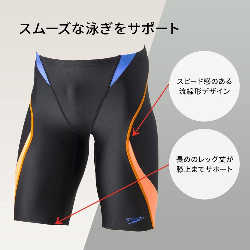 Speedo SC61909F FLEX Sigma II Jammer, Men's Competition Swimwear, FINA