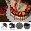 ARNISION Springform Pan Set - Nonstick Cheesecake Pan with Removable