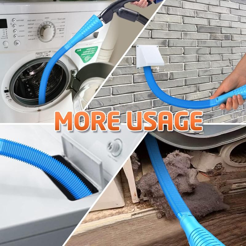 Sealegend 2 Pieces Dryer Vent Cleaner Kit Dryer Lint Vacuum