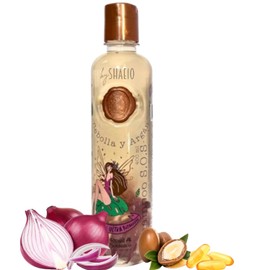 Onion Shampoo - Con Activo de Crecimiento Acelerado del Cabello | Ultrareparador S.O.S. Ritual Botánico Shampoo de Cebolla y Argán - Engrosamiento, Brillo y Suavidad 400ML