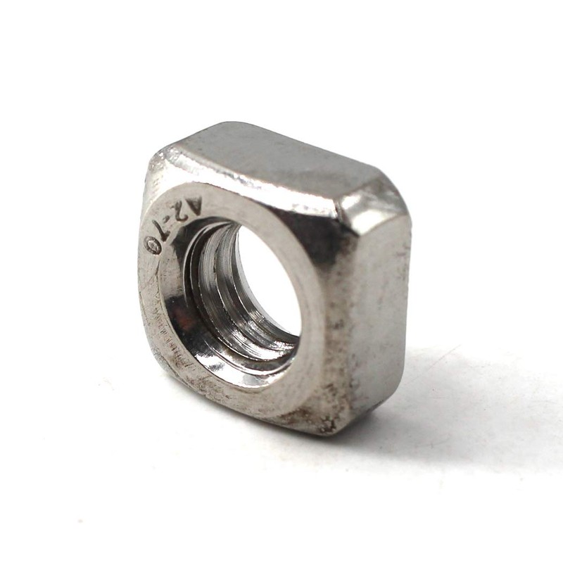 M8 Square Nut 304 Stainless Steel Thread Nut (Pack of