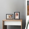 Trwcrt 4x6 Floating Picture Frames Set of 4, Double Glass