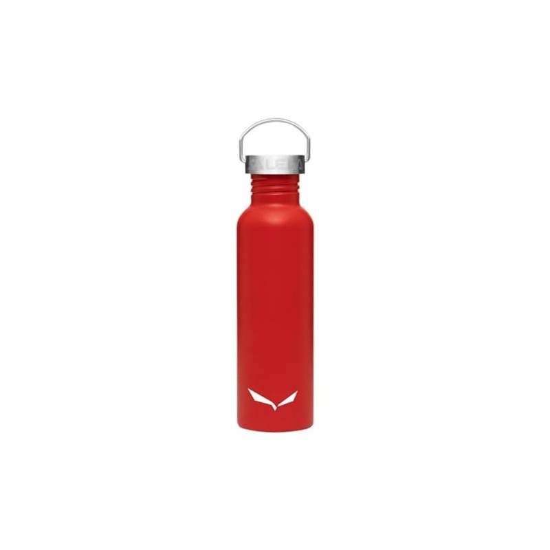 Salewa Aurino Stainless Steel 0.75 L Bottle, Flame/Dolomites, Plain