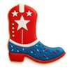 Cowboy Boot Cookie Cutter - 4.25x3.94 Inches, Western-Themed Baking Tool