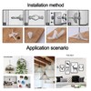 Plasterboard Wall Fixing Plastic Expansion/Plug Anchor Bolts Anti Rotate Heavy