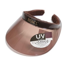 BEAKL UV Protection Visor, Vehicle Regular Size, Color Changing Sun Visor (Brown), Braun