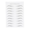 6D Eyebrow Tattoo Stickers, Eyebrow Shaping Stencils, Semi-Permanent, Hair-Like, Waterproof