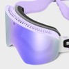 SIROKO - GX Truffles Kids Snowboard and Ski Goggles Purple