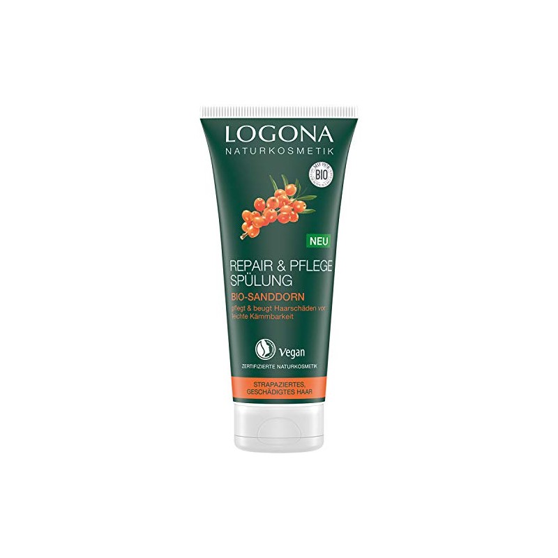Logona Repair Hair Conditioner (Hippo Fan) Treatment, 6.8 fl oz