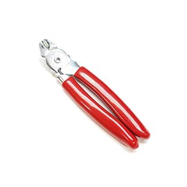 HOOK & CORD Pliers - Used for Crimping Wire Bungee Cord Spring Hooks - DCM-Dichromate MPC-Metal Plastic Coated - Strong Gauge with End Protective Cap - For Tarps, Covers, Sunshades (1, CRIMP PLIER)