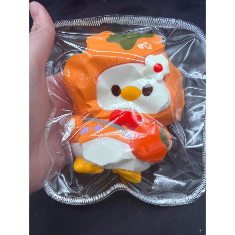 Duck Taba Squishy Toys - Color: Red