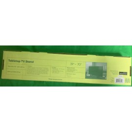 onn. NEW!!! ONN Tabletop TV Stand for 37" to 70" TV's, Supports up to 88 lbs