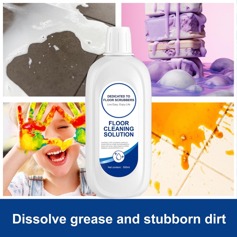 Nukisa 4pcs Floor Cleaning Solution Compatible With Tineco Cleaning Solution,