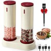 Automatic Rechargeable Salt and Pepper Grinder Set - 2 PCS