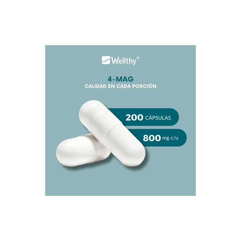 Wellthy Mag 200caps Sabor