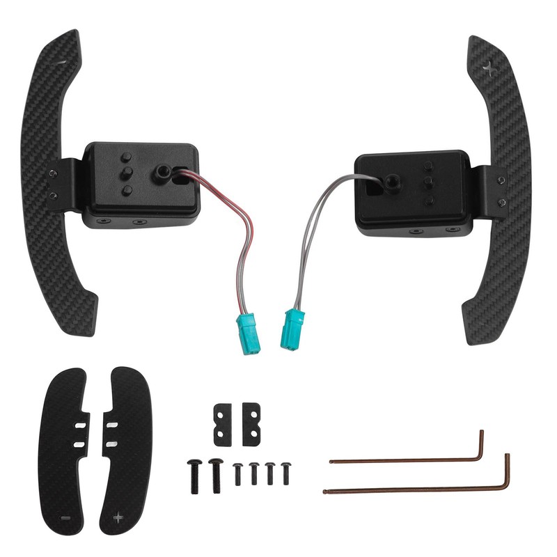 Steering Wheel Shift Blade Clear Marks Easy Operation Magnetic Carbon