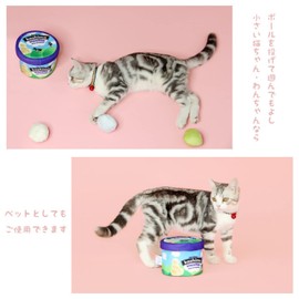kashima Bucket Ice Ball Toy, Pet Dog, Cat, Toy, Toy, Toss Toy with Ball