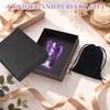 1Pc Amethyst Crystal Angel Purple Gift for Women 1"