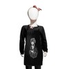Ambesonne Day of The Dead Apron, Gothic Young Girl in