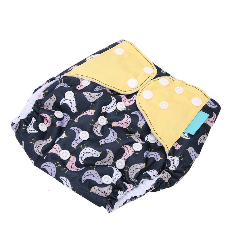 4pcs Baby Diaper Reusable Waterproof Strong Water Absorption Baby Underwear