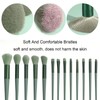 13-teiliges Make-up-Pinsel-Set, Foundation-Puder, Concealer, Lidschatten, Rouge, Highlighter, Augenbrauenpinsel, Make-up-Pinsel-Set, Reise-Make-up-Pinsel