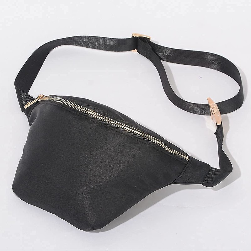 Kaymey Adjustable Waist Pack Bag Water Resistant (Black)