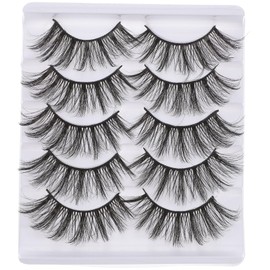 Beavorty Individual Fake Lashes Synthetic False Eyelashes Box 3d Cluster Lash Extensions for Women Diy Kit
