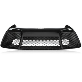 CROSSDESIGN Sport Front Bumper Lower Grille Black Compatible with 2015-2017 Toyota Camry SE XSE 53112-06280, 5311206280