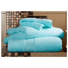 Egyptian Cotton Bath Sheet 700gsm Thick Bathroom Towels Soft Combed Absorbent 90 x 140 Cm, Turquoise