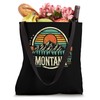 Montana Mountain Outdoor Adventure Camping Hiking Camper Tote Bag