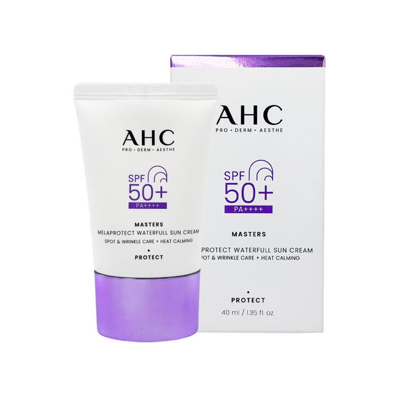 AHC 에이에이치씨 AHC 마스터즈 멜라프로텍트 워터풀 선크림40ml new 리뉴얼 제품