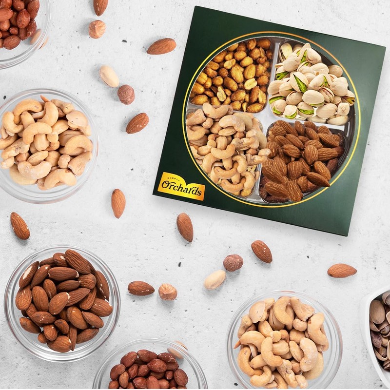 Valentines Day Nuts gift Basket of Cravings Gourmet Collection, Healthy