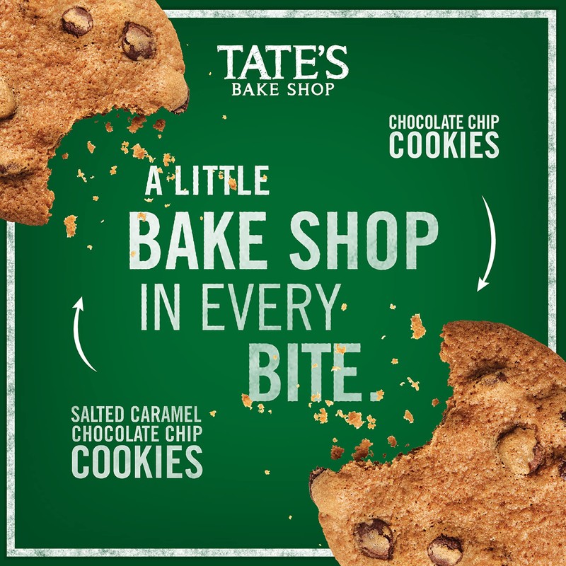 Tate's Bake Shop Cookies Variety Pack, Salted Caramel Chocolate Chip