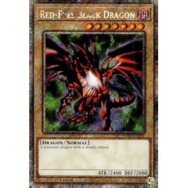 Red-Eyes Black Dragon (4th Art) (Platinum Secret Rare) - RA04-EN109 - Platinum Secret Rare - 1st Edition