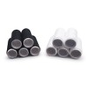 Set of 10 100% Polyester Sewing Thread Spools - Black