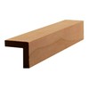 EWCG11 Corner Guard Molding 7/8" x 7/8" Trim. Unfinished, Red
